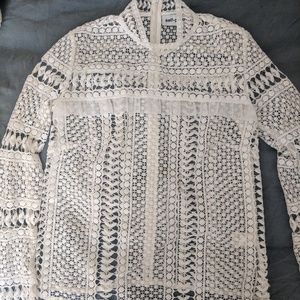 Self-portrait white blouse